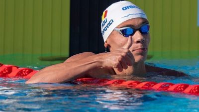 Romanian Sensation David Popovici Shines with Medals and European Record at U23 Swimming Championships