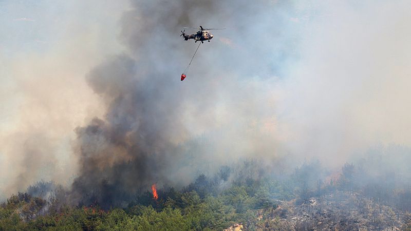 Europe’s Heatwave Sparks Wildfires in Turkey