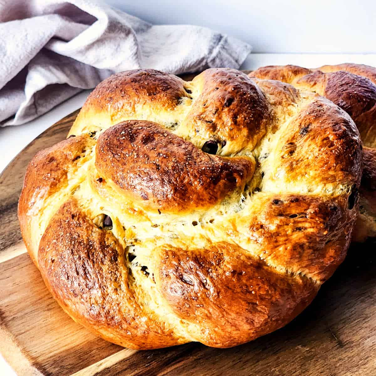 Choco-Honey Brioche Twist
