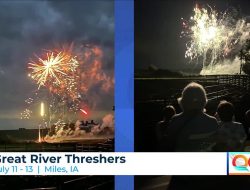 Tiny Iowa Town of Miles Kicks Off 49th Annual Great River Threshers Weekend