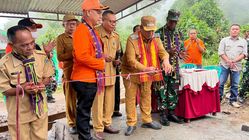Wabup Manggarai Timur Resmikan Sumur Bor di Benteng Riwu
