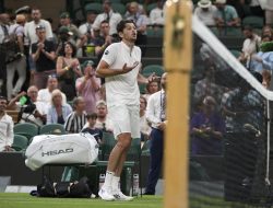 Wimbledon: Mpetshi Perricard Smashes Record 153 mph Serve vs. Fritz Wimbledon: Mpetshi Perricard Smashes Record 153 mph Serve vs. Fritz