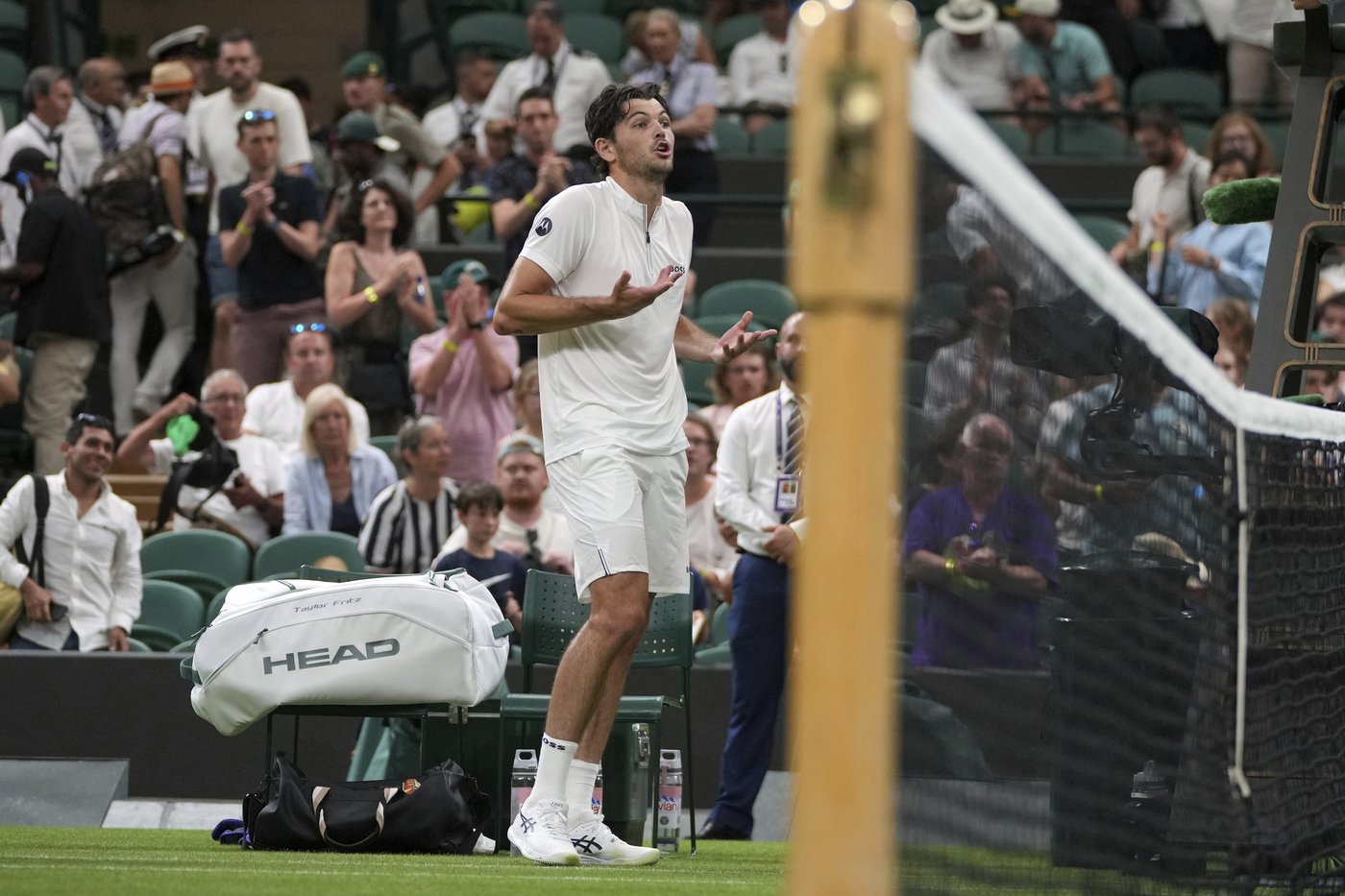 Wimbledon: Mpetshi Perricard Smashes Record 153 mph Serve vs. Fritz