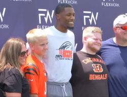 Bengals Star Hosts Football Camp in Huntington Bengals Star Hosts Football Camp in Huntington
