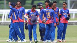 Nepal Dominates Bhutan by 298 Runs, Advances to Semis Undefeated