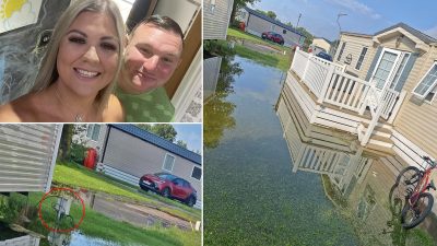 **Trapped in Caravan Site Hell: Couple’s £36K Home Drowns in Repeating Floods**