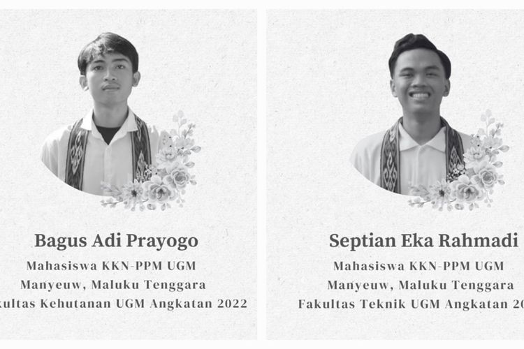2 Mahasiswa KKN UGM Meninggal Usai Speedboat Terbalik di Maluku Tenggara, Jenazah Segera Dipulangkan