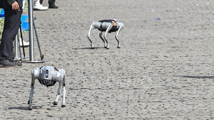 Polri Perkenalkan Robot Anjing di HUT Bhayangkara: Seberapa Canggih Dibanding Jihandak