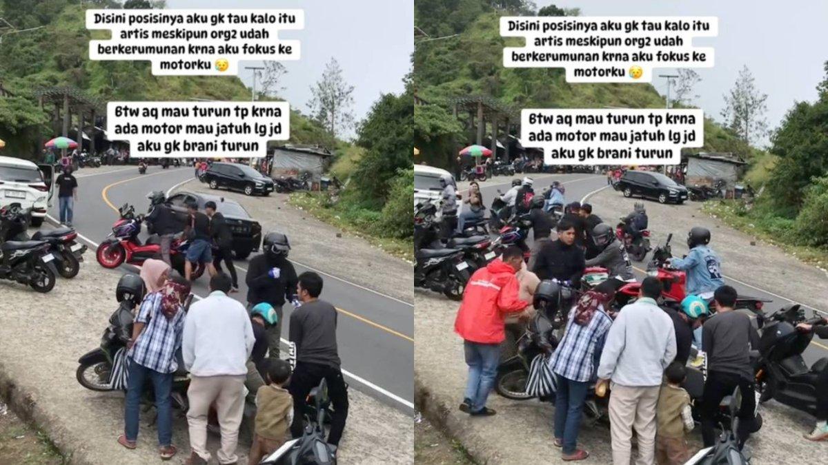 Detik-detik Kecelakaan Motor Desta Saat Touring di Lombok, Duda Natasha Rizky Tabrak Kendaraan Warga