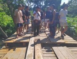 Jembatan di Lamandau Dihancurkan Oknum, Satu Desa Terisolasi