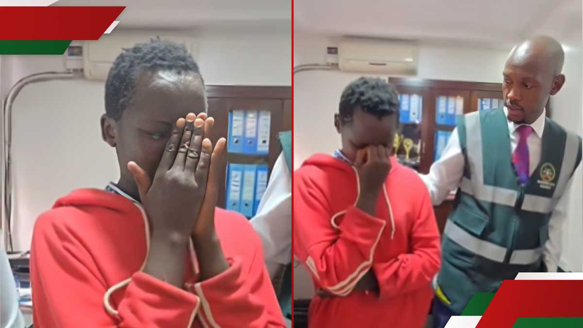 **Nairobi: Street Girl’s Emotional Breakdown After Being Admitted to College—Thanks to Mosiria’s Help**