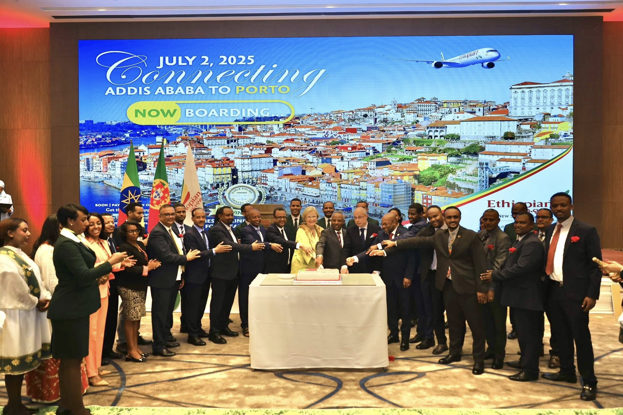 Ethiopian Airlines Launches New Route to Porto, Portugal