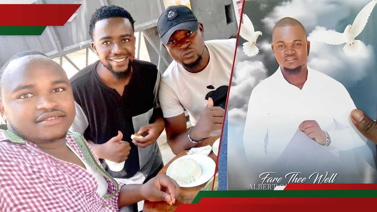 **Final Dinner: Albert Ojwang’s Grieving Pal Shares Last Photo, Mourns Painfully**