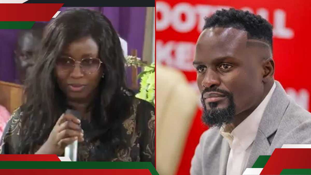 McDonald Mariga Surprises with Rare Glimpse of Beautiful Wife at Mother’s Memorial