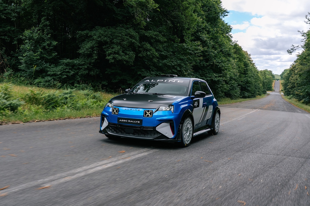 Alpine Unveils Groundbreaking All-Electric Rally Car