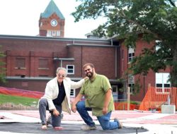 Glenville State Lays Foundation for New Campus Amphitheater