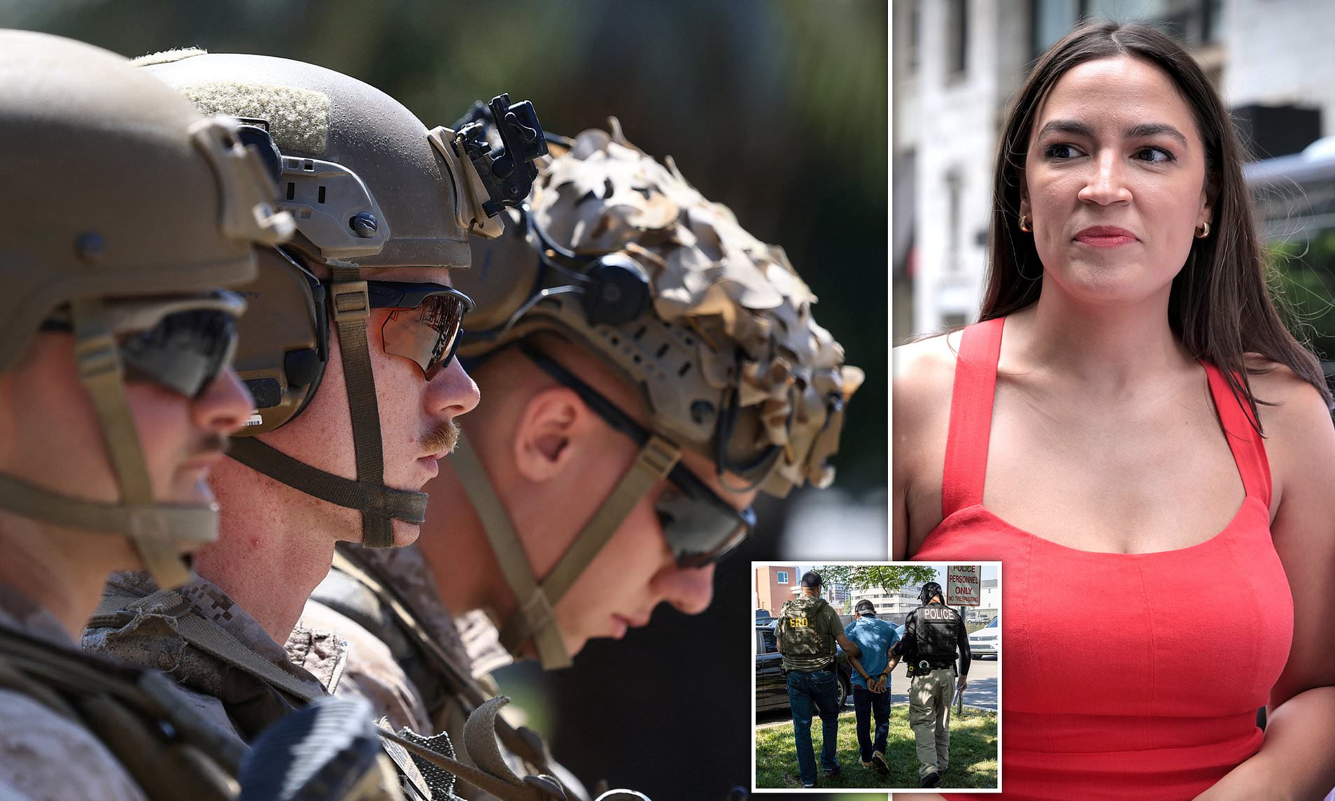 Trump Sends Marines to Florida Amid AOC’s Outcry, Weeks After LA Riots