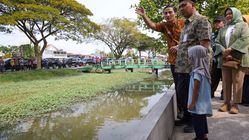 Wagub Jateng Taj Yasin Pantau Normalisasi Sungai Pelayaran Demak Hadapi Sedimentasi