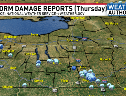 Severe Thunderstorms Slam CNY, Leaving Damage in Their Wake