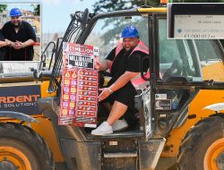 Lottery Winner Trades Forklift for Range Rover After £1M Scratchcard Win