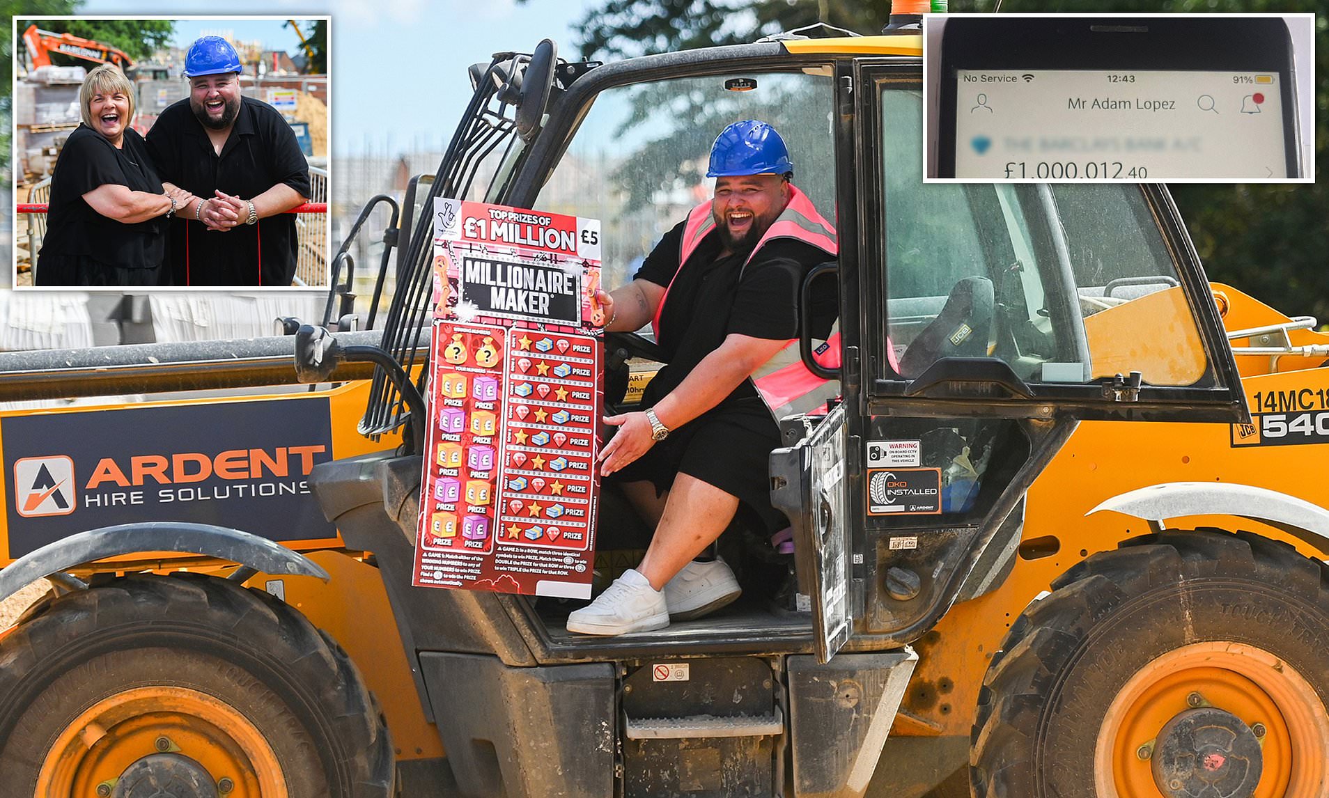 Lottery Winner Trades Forklift for Range Rover After £1M Scratchcard Win