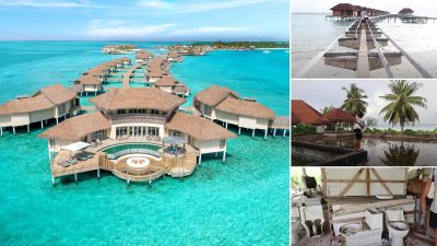 Exploring the Decaying Overwater Villas of a Deserted Maldives Resort