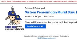 Pendaftaran SPMB SMP Surabaya 2025 Jalur Domisili Ditutup Malam Ini! Cek Pengumuman & Cara Daftar Ulangnya Sekarang!