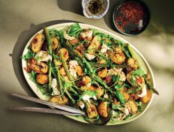 Three veggie recipes to wow dinner guests, including halloumi lasagne Three veggie recipes to wow dinner guests, including halloumi lasagne