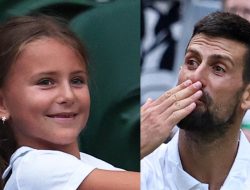 Watch: Djokovic’s Daughter Charms Fans with Father’s Signature Celebration