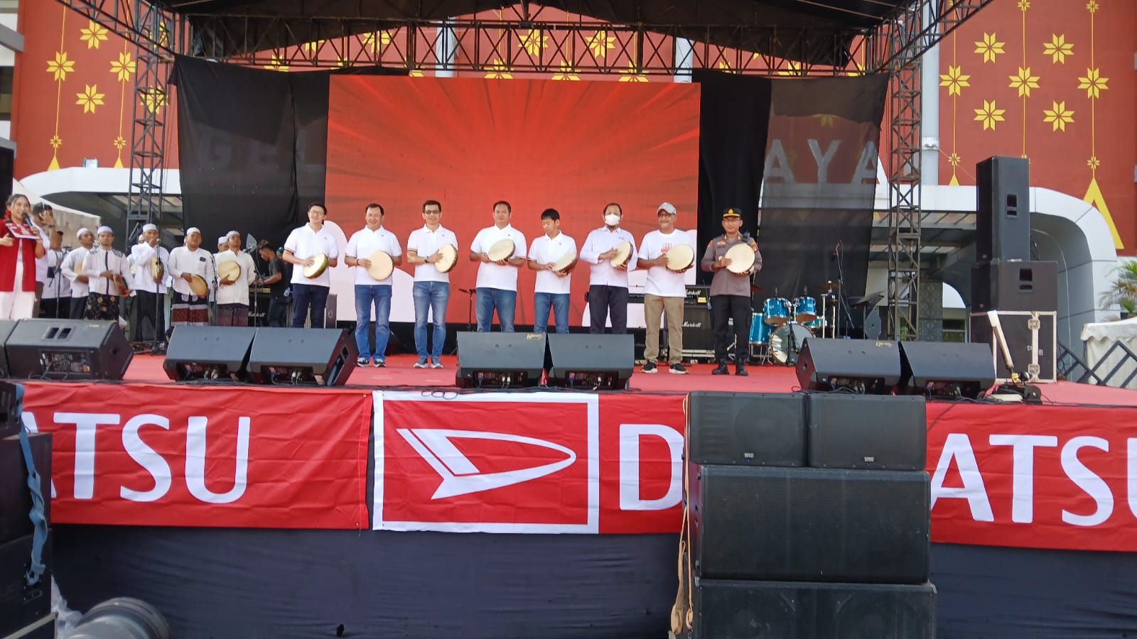 Daihatsu Kumpul Sahabat Palembang Hibur Pengunjung Sejak Awal