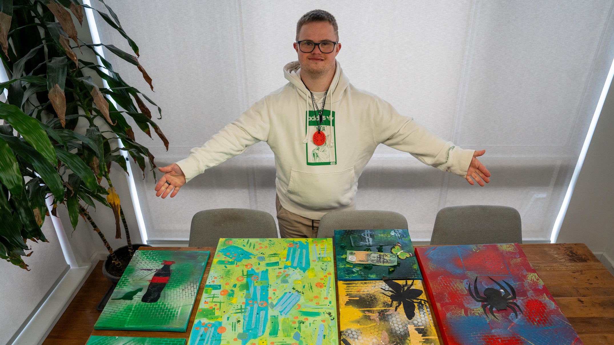 Cole White’s Art Passion Leads to Exhibition Success