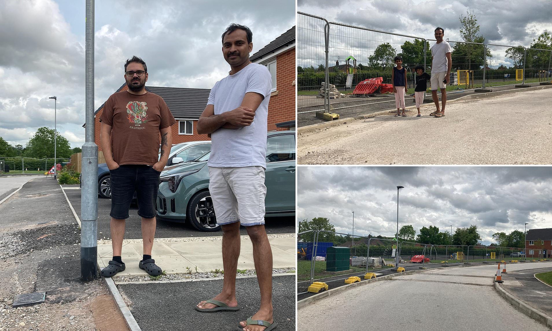 New-Build Estate Remains Unfinished a Year Late