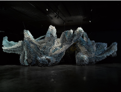 Artist and Community Volunteers Unveil Next Ulrich Exhibition Piece
