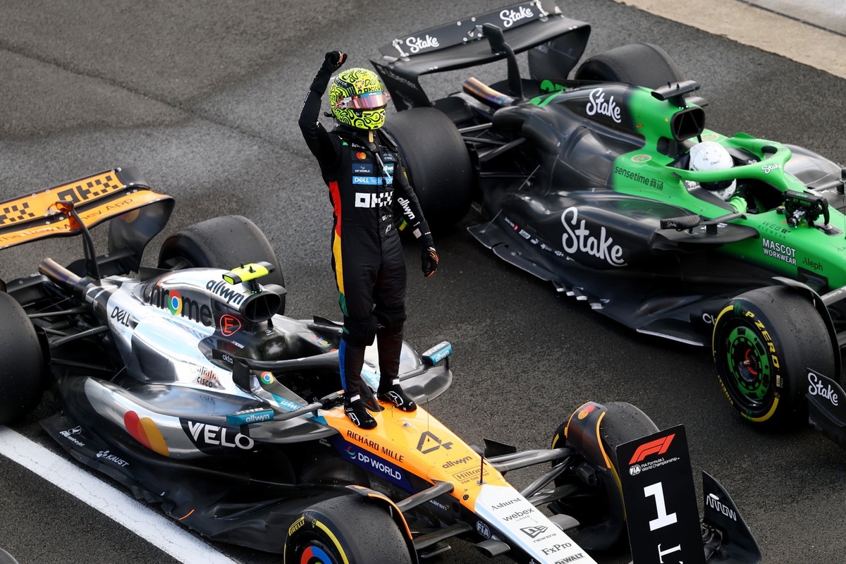 Norris’ British GP Joy Turns to Shock After Fence Collision