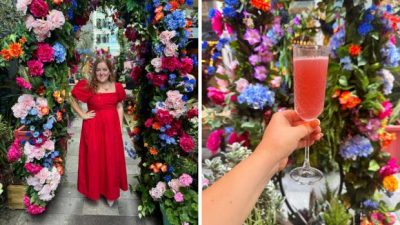 I explored London’s vibrant rooftop darts bar hidden above the city