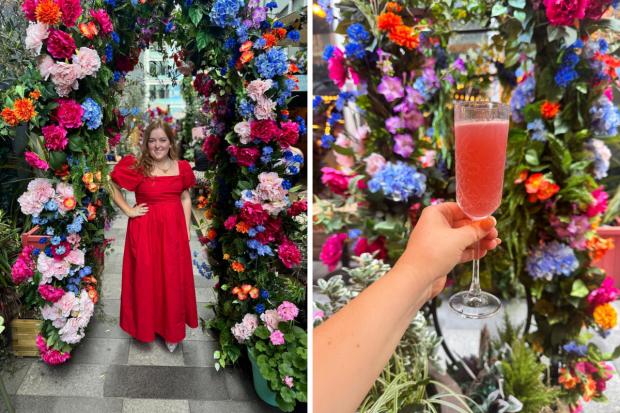 I explored London’s vibrant rooftop darts bar hidden above the city