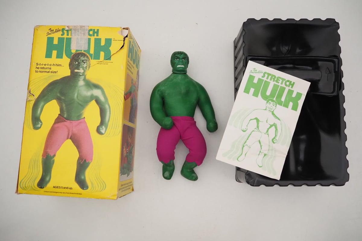 Hulk Stretch Toy to Auction This Month