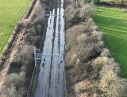 Rail commuters cautioned over flood-related delays