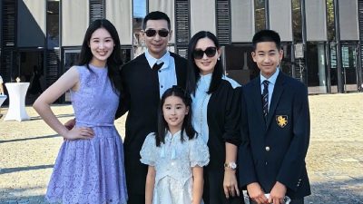 Vincent Zhao Shares Rare Family Moments on Daughter’s Graduation