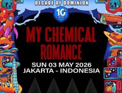 My Chemical Romance Siap Tampil di Hammersonic Festival 2026 My Chemical Romance Siap Tampil di Hammersonic Festival 2026