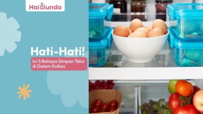 Waspadalah! 5 Bahaya Menyimpan Telur di Kulkas