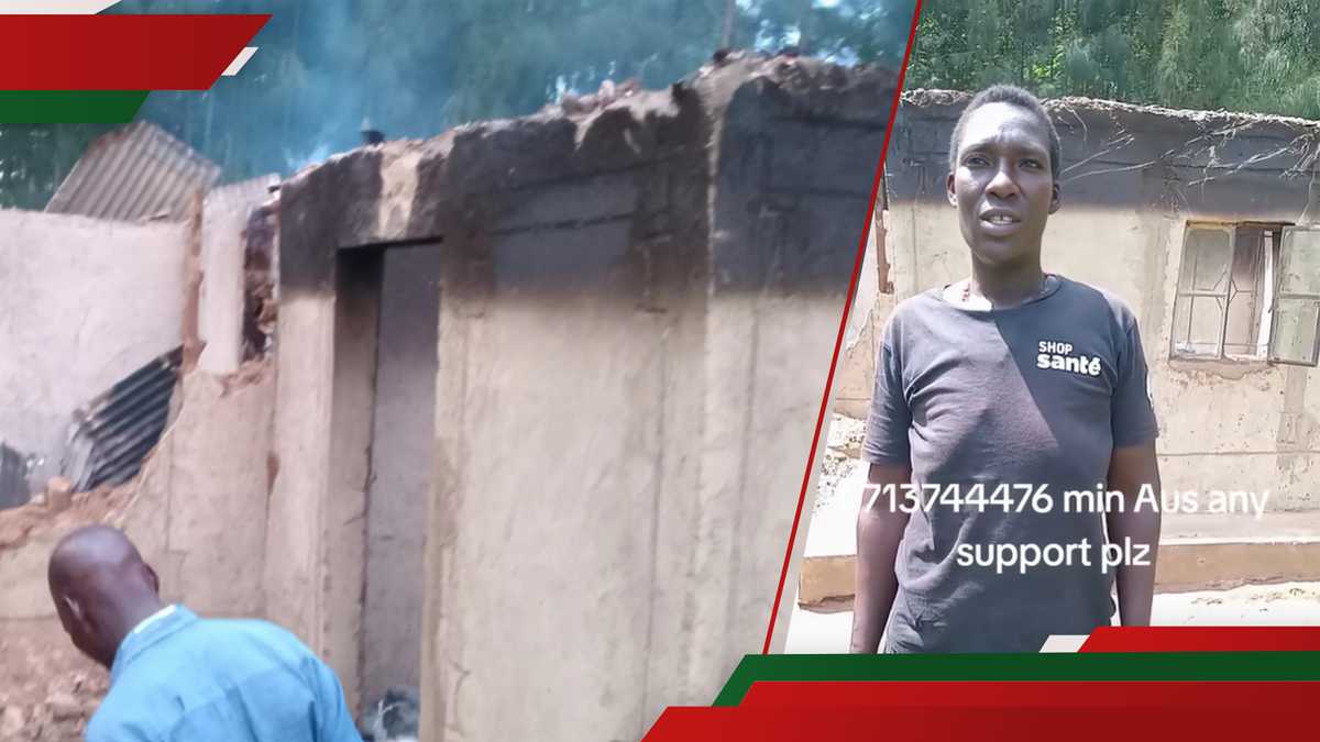 Rongo Widow’s Heartbreak as Unknown Perpetrators Destroy Her New Home