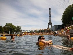 Watch: Parisians Swim in Seine After a Century