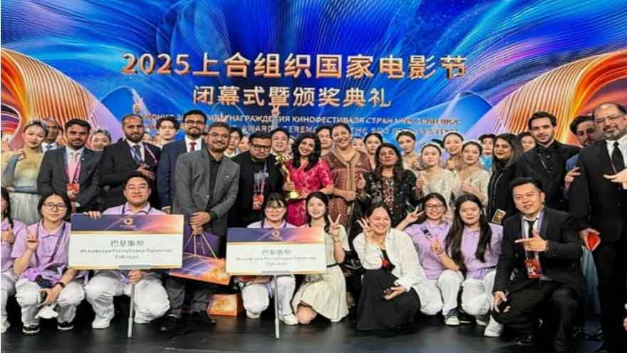 Deemak and Nayab Light Up SCO Film Festival 2025
