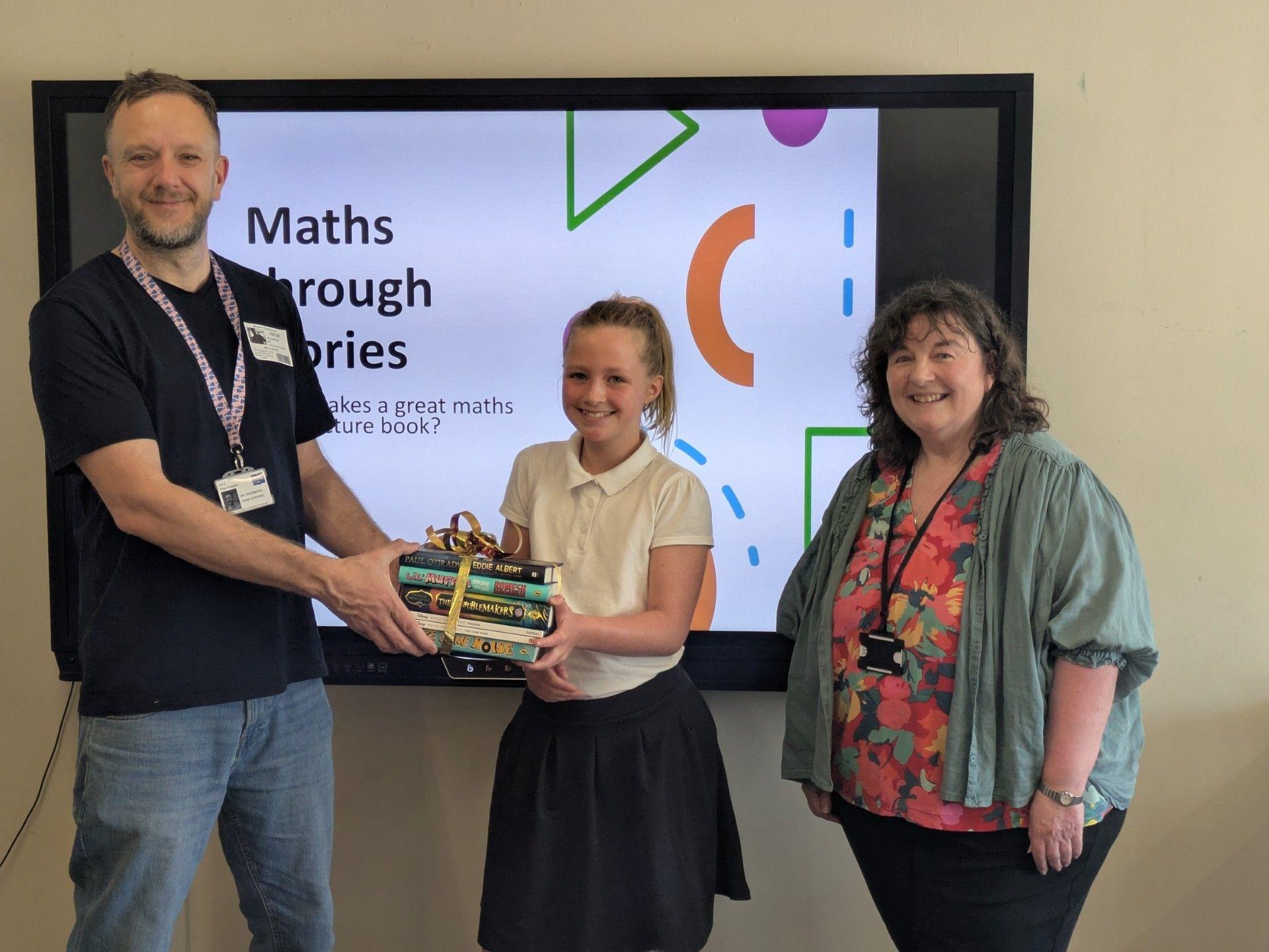 Pupil Claims First Ever Maths Through Stories Victory in Doncaster