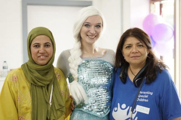 Princess Visit Sparks Creativity in Community Arts Session