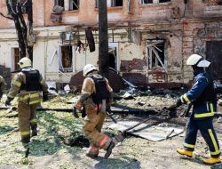 Russia attacks Kharkiv with 10 drones, 66 injured including children Russia attacks Kharkiv with 10 drones, 66 injured including children