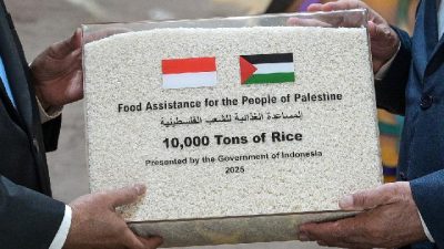 Indonesia Kirim 10 Ribu Ton Beras ke Palestina