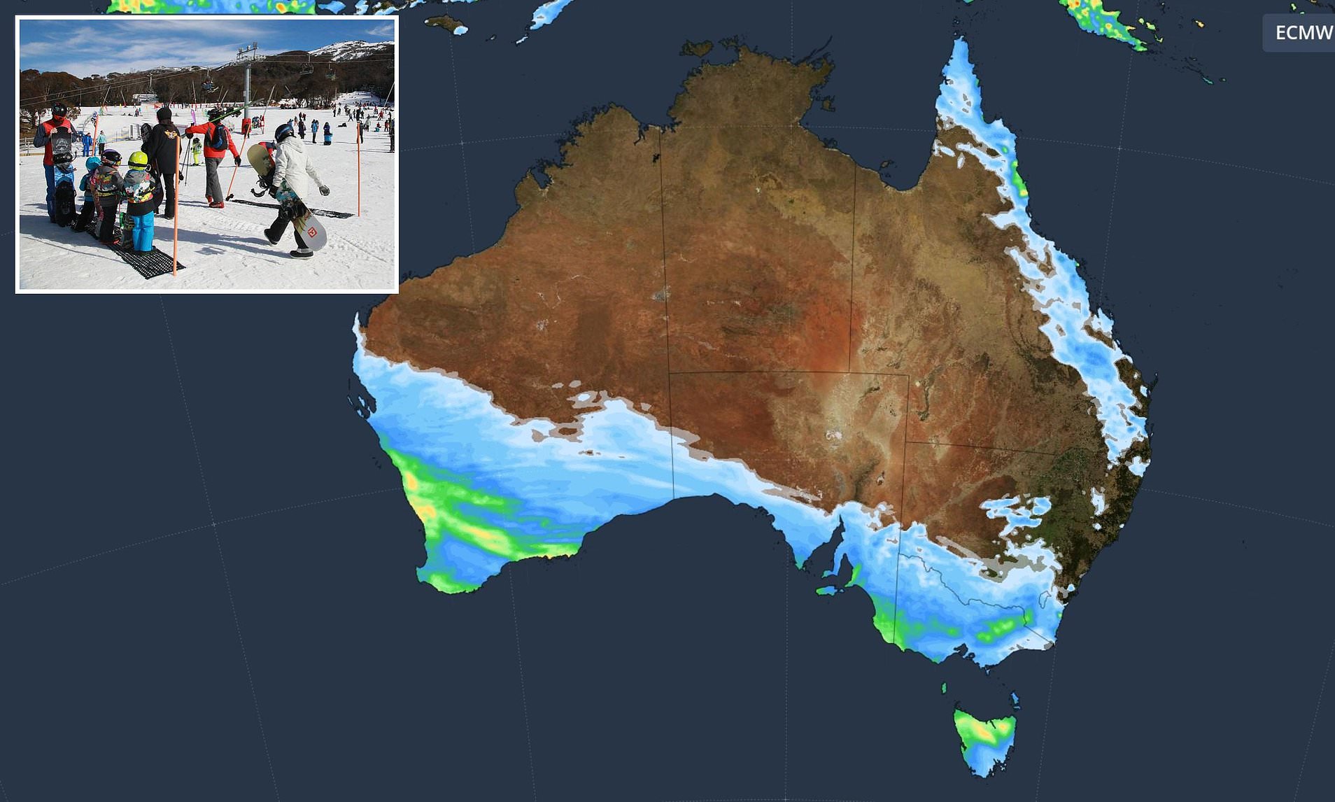 Powerful Cold Fronts to Bring Four Days of Wild Weather Affecting Millions