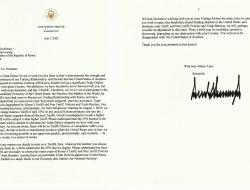Trump Imposes Broad Tariffs on South Korea, Challenging Seoul to React Trump Imposes Broad Tariffs on South Korea, Challenging Seoul to React